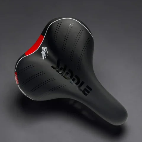 Ergonomic Sport Bicycle Saddle Black Red Universal MTB Trekking Road Bike Seat