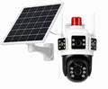 KD-9 6MP Solar PTZ Surveillance Camera – WiFi/4G Security Camera with Light Alarm, Auto Tracking & Night Vision