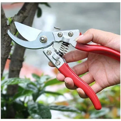 Automatic Vine Pruning Shears 27cm – Professional Garden Secateurs with Spare Spring & Sharp Steel Blade