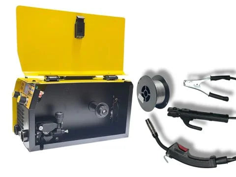 INTIMAX MIG/MMA-300M IGBT Inverter Welding Machine – 2-in-1 Gasless MIG & MMA Arc Welder 220V