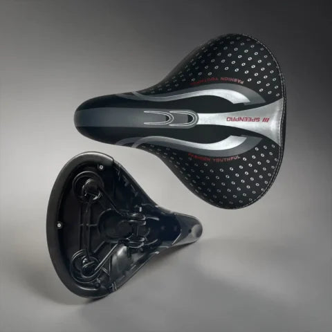 SPEEDPRO Comfort Sport Bicycle Saddle Ergonomic MTB Trekking City Bike Seat Black Grey Red