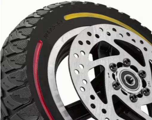 10×2.5 Electric Scooter Tire, Inner Tube & Disc Set – Complete Wheel Replacement Kit