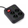 Blitz Power K83 Extension Cord with 4 Schuko Sockets, 2 USB & 2 USB-C Ports, 2500W, 2M Cable, Power Strip with Switch