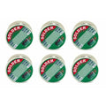 Set of 6 Flux Core Solder Wire Rolls 0.8mm, 50g Each, Electronics Solder for PCB Repairs & Electrical Work