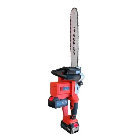 Blitz Power 88V Cordless Chainsaw – 16 Inch (40cm) Blade, Brushless Motor, Auto Lubrication, 2 Li-Ion Batteries