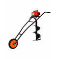 49CC Gasoline Earth Auger Drill – 1.8kW 2-Stroke Engine with 100mm, 150mm & 200mm Drill Bits
