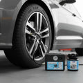 CMICHEL Emergency Tire Repair Kit – 12V Air Compressor with Pressure Gauge, 500ml Sealant Bottle & Carrying Bag | Car, SUV & Vehicle Puncture Repair Kit