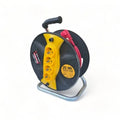 20M Extension Cord Reel with 4 Sockets, 3x2.5mm Cable, Overload Protection & Carry Handle
