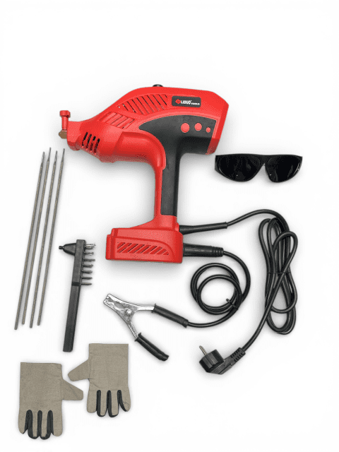 DIY Portable Welding Machine 220V Mini MMA Welder, IGBT Inverter, 20-120A with Accessories Kit