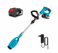36V Cordless Leaf Blower with 2 Li-Ion Batteries and Charger, Lightweight Garden Cleaning Tool