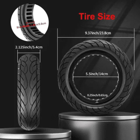 8.5×2 Tubeless Tire for Xiaomi Mi M365, Pro, Pro 2, Mi 3 & 1S Electric Scooter – Puncture Resistant Replacement Tire