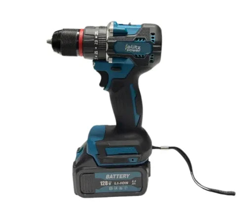 Blitz Power 3-in-1 Cordless Tool Set – Drill Driver, Impact Wrench & Angle Grinder with 2 Li-Ion Batteries