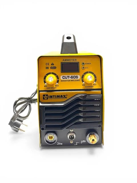 INTIMAX CUT-60S IGBT Plasma Cutting Machine 220V – 60A Inverter Plasma Cutter for Steel, Stainless Steel, Aluminum & Copper