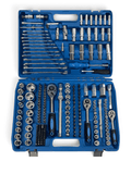 216 Piece Professional Socket & Wrench Set with Ratchets, Bits, Extensions and Carry Case