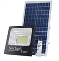 100W Solar Street Light IP66 – Outdoor LED Lamp 6500K Cool White Waterproof Black