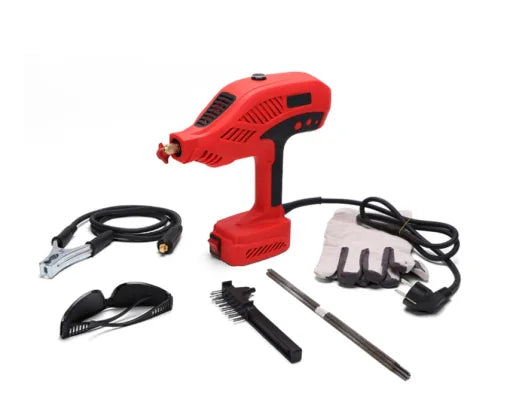 DIY Portable Welding Machine 220V Mini MMA Welder, IGBT Inverter, 20-120A with Accessories Kit