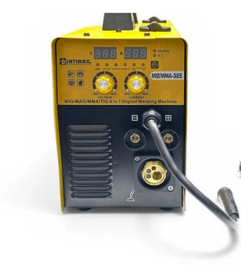 MIG/MAG/MMA/TIG 325A IGBT Inverter Welding Machine – 4-in-1 Multi-Process Welder 220V with Digital Display