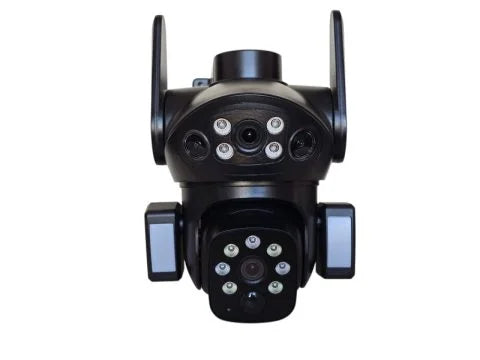 ZY-TX5 Smart 4G Solar Surveillance Camera – PTZ 355°, AI Motion Detection, Two-Way Audio & IP66 Waterproof