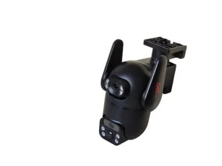ZY-TX7-4G Dual Lens Solar Surveillance Camera – 4G PTZ Security Camera with AI Motion Detection & Two-Way Audio