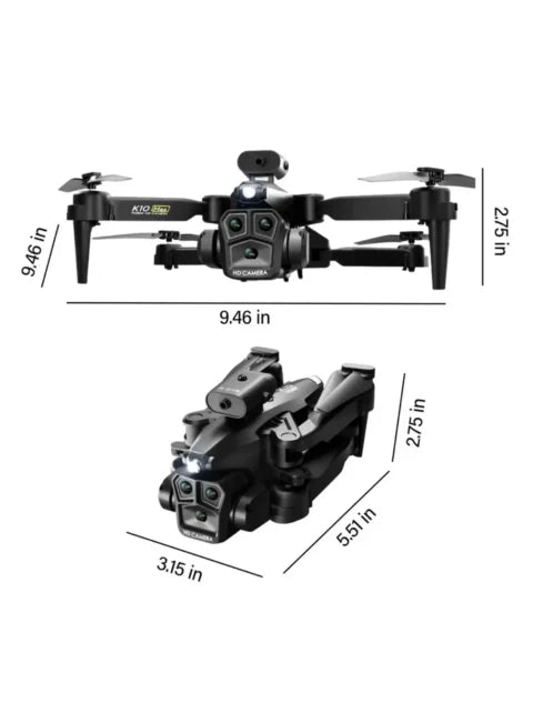 X5HW FPV Drone with HD Camera & Brushless Motors – Foldable Drone with Real-Time Video Transmission