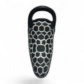 Children's Bicycle Saddle with Support Handle Ergonomic Universal Bike Seat Black White Pattern