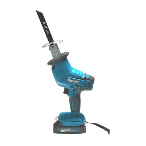 36V Cordless Reciprocating Saw with 2 Batteries & Charger for Wood, Metal and Plastic Cutting