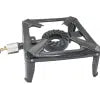 Four-Legged Gas Stove with Cast Iron Burner, 4.5kW, 30x30x15cm – Camping & Household Cooking Stove