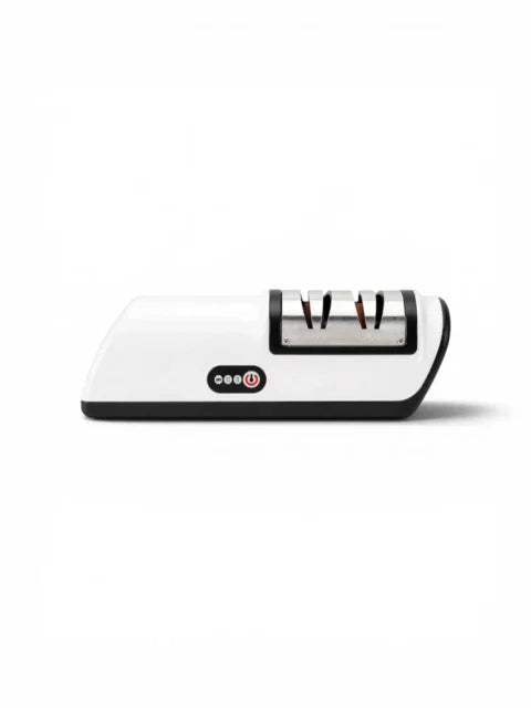 Electric Knife Sharpener USB Rechargeable – 2-Stage Automatic Kitchen Knife Sharpening System