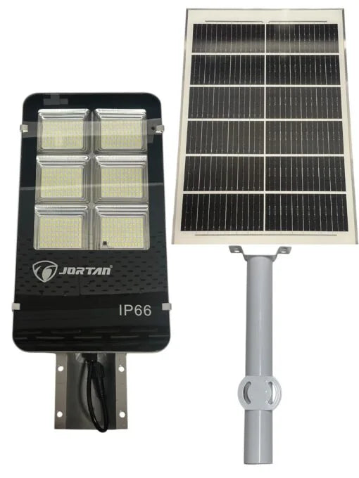 200W Solar Street Light with Solar Panel, Battery & Remote Control – IP66 Waterproof Outdoor LED Lamp