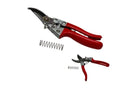 Professional Vineyard Pruning Shears with Spare Spring – Garden Secateurs for Vines, Roses, Orchards & Shrubs