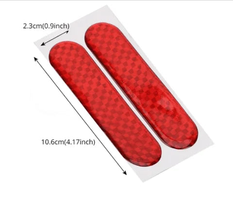 Reflective Safety Strips for Car Doors – Warning Tape & High Visibility Safety Marking Stickers