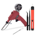 60W Automatic Soldering Gun Kit with Adjustable Temperature, One-Hand Operation, 220V AC