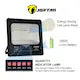 JORTAN 200W Solar Floodlight with 108 SMD LEDs, Motion Sensor & Remote Control – IP66 Waterproof