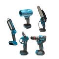 Dotvix 5-in-1 Cordless Power Tool Kit with 2x 88V Batteries, Mini Chainsaw, Drill, Blower & Pruner