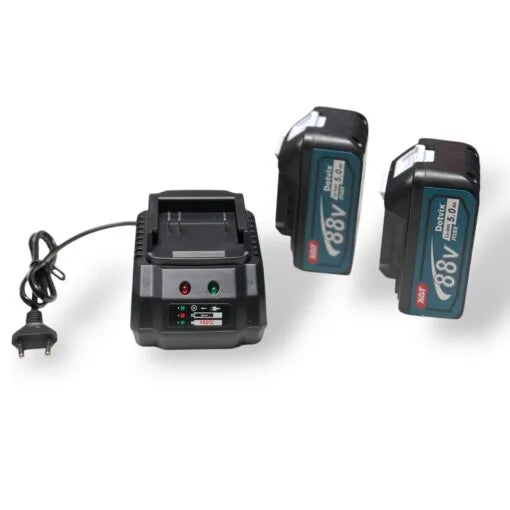 Dotvix 5-in-1 Cordless Power Tool Kit with 2x 88V Batteries, Mini Chainsaw, Drill, Blower & Pruner