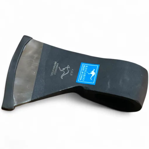 Forged Axe Head 1500g – Heavy Duty Steel Axe Head for Wood Splitting, Chopping & Forestry Work