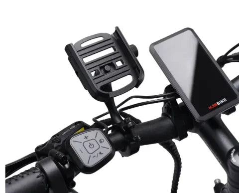 Adjustable Metal Phone Holder for Motorcycle, Scooter, Electric Scooter & Bicycle – 58–89mm Universal Smartphone Mount