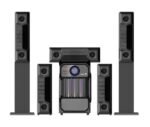 Speaker Set and sound systems